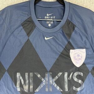 Nike center swoosh Dry Fit FC Valhalla soccer Men (L) Jersey official shirt‎